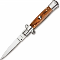 Автоматический складной нож нож Magnum Sicilian Needle Olive Wood, сталь 440A, рукоять дерево, 01MB279 купить в Новороссийске