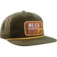 Бейсболка Buck Vintage Logo, зеленая купить в Новороссийске