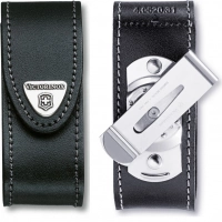 Чехол для ножа Victorinox Leather Belt Pouch, черный, кожа купить в Новороссийске