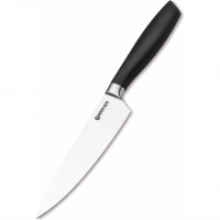 Кухонный нож шефа Bker Core Professional Chef’s Knife, 160 мм, сталь X50CrMoV15, рукоять пластик купить в Новороссийске