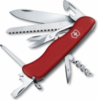 Мультитул Victorinox Outrider, сталь X50CrMoV15, рукоять нейлон, красный купить в Новороссийске