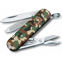 Нож перочинный Victorinox Classic, сталь X55CrMo14, рукоять Cellidor®, камуфляж купить в Новороссийске