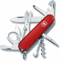 Нож перочинный Victorinox Explorer, сталь X55CrMo14, рукоять Cellidor®, красный купить в Новороссийске