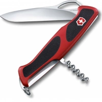 Нож перочинный Victorinox RangerGrip 63, сталь X55CrMo14, рукоять полиамид, красно-чёрный купить в Новороссийске