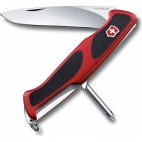 Нож перочинный Victorinox RangerGrip, сталь X50CrMoV15, рукоять нейлон, красно-чёрный купить в Новороссийске