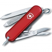 Нож перочинный Victorinox Signature, сталь X55CrMo14, рукоять Cellidor®, красный купить в Новороссийске