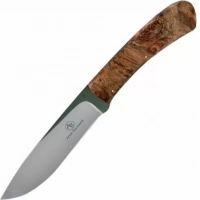 Нож с фиксированным клинком Arno Bernard Buffalo, сталь N690, рукоять Spalted Maple купить в Новороссийске