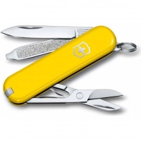 Нож Victorinox Classic SD Colors, Sunny Side (0.6223.8G) жёлтый, 7 функций 58мм купить в Новороссийске