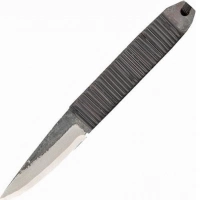 Туристический охотничий нож с фиксированным клинком Maruyoshi Hunting Drop Point, сталь Shirogami San-Mai, рукоять черная оплетка купить в Новороссийске